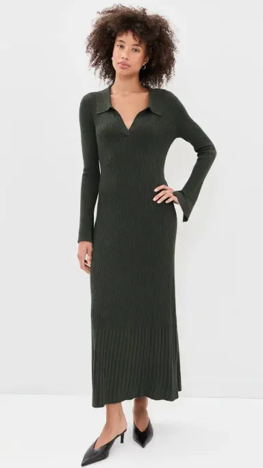 o.p.t o. p.t Nicole Knit Dress Green | Thumbnail 2