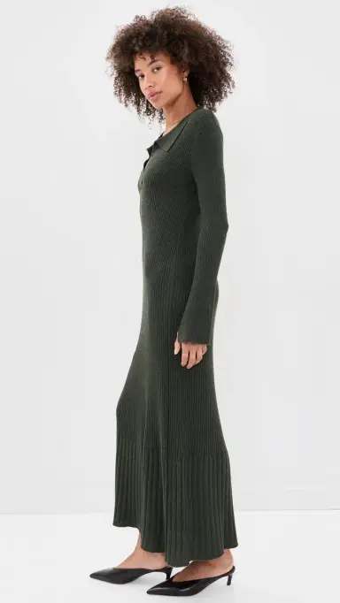 o.p.t o. p.t Nicole Knit Dress Green | Thumbnail 4