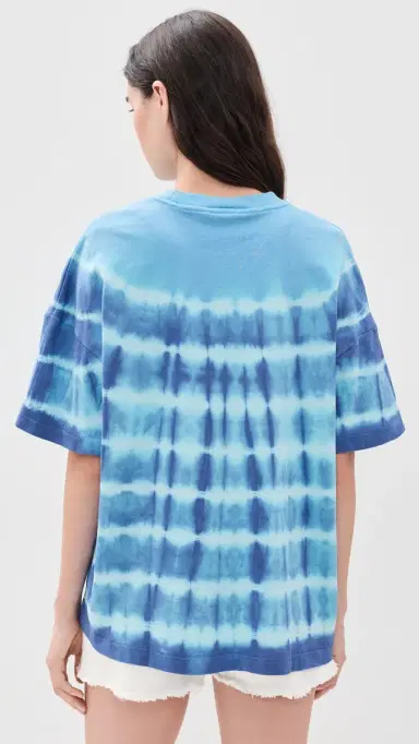 Ciao Ciao Vacation Curacao Tie-Dye Tee Tide | Thumbnail 3