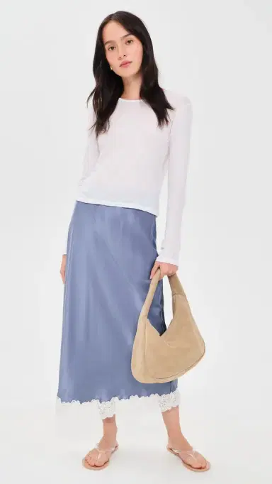 LoveShackFancy Janella Skirt | Thumbnail 5