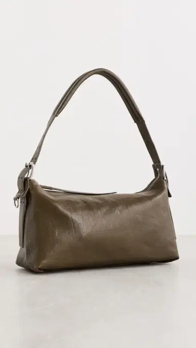 Lemaire Belted Baguette Shoulder Bag Dark Bronze One Size | Thumbnail 4