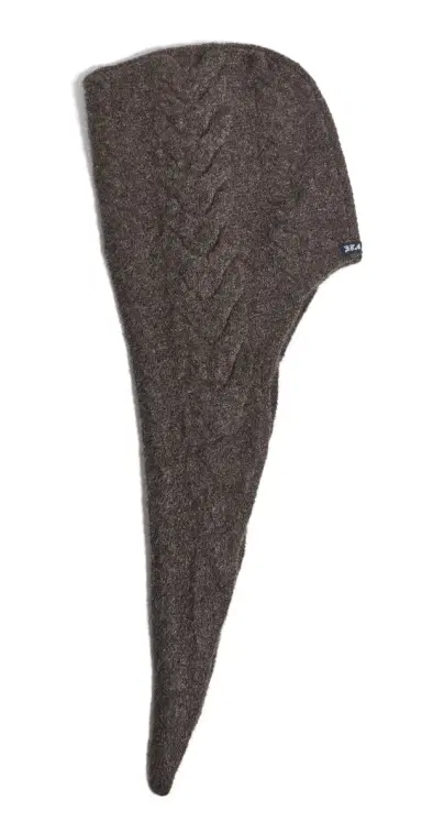 Sea Allen Cable Scarf Hat Charcoal One Size | Thumbnail 1