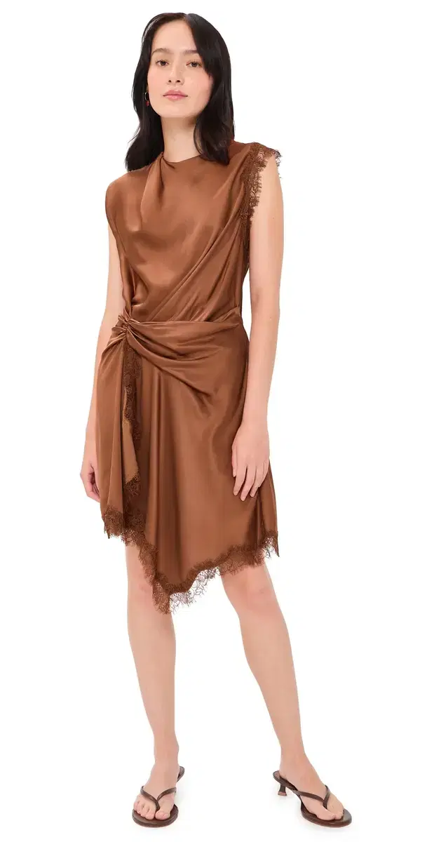 A.L.C. A. L.C. Dion Dress Light Chestnut