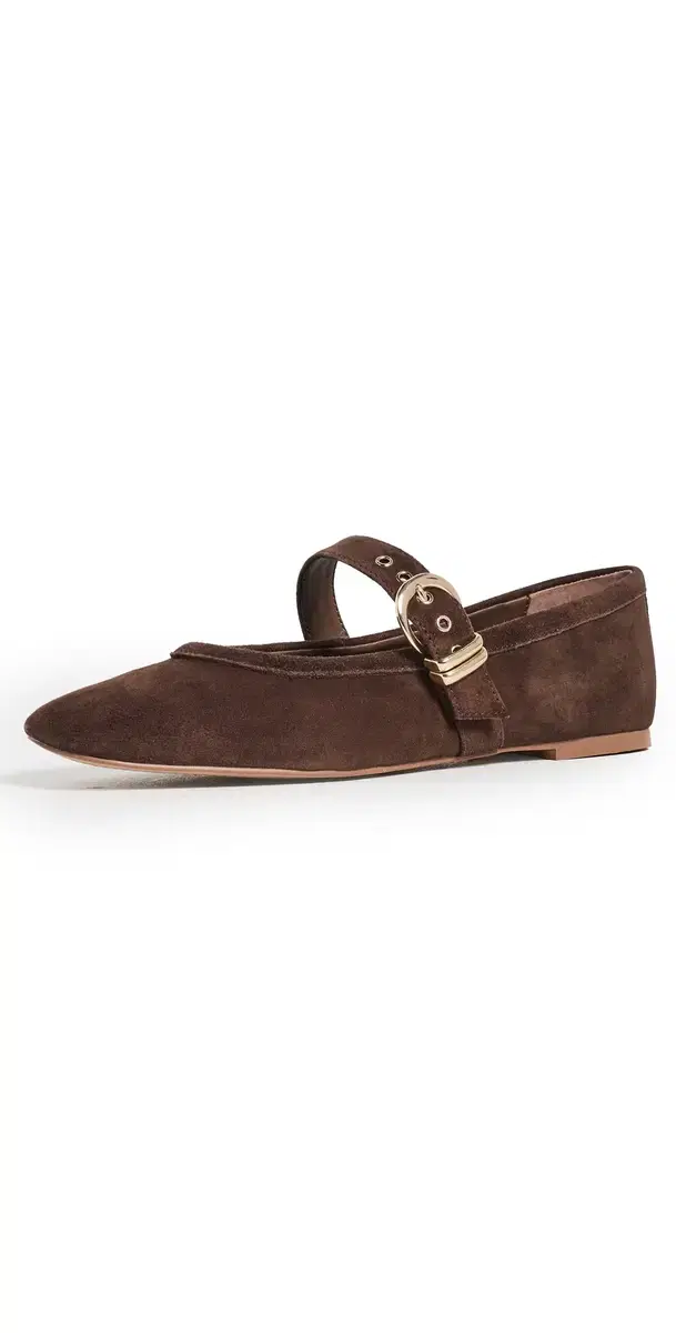 Dolce Vita Mikel Suede Flats Dk Brown Suede