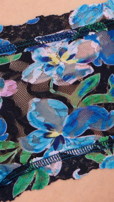 Hanky Panky ignature Lace Incognito Boy Shorts Ocean Blooms | Thumbnail 5