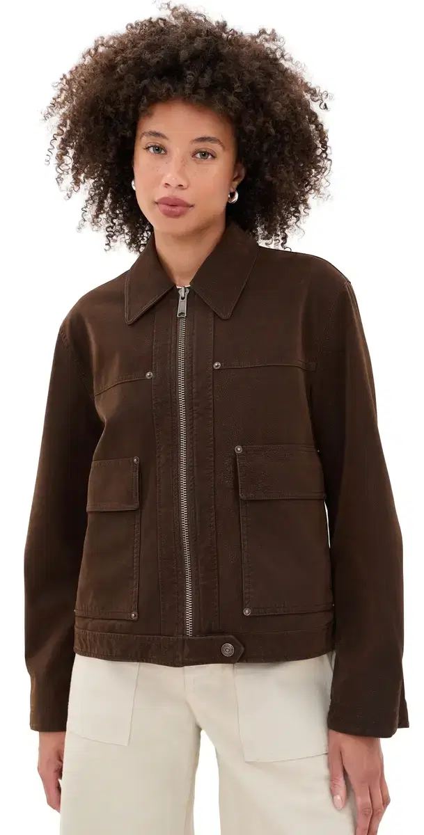 Free People Blair Vegan Suede ierra Jacket Chocolate Torte