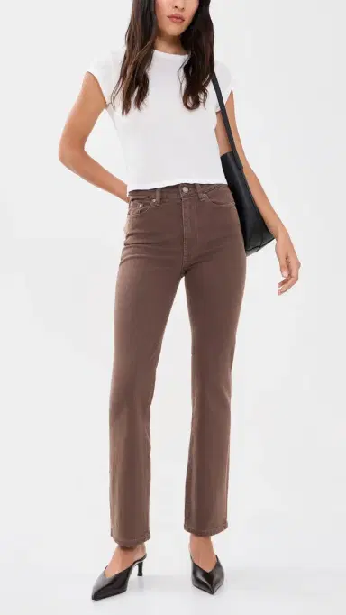 DL1961 Halle Straight Instasculpt Jeans Brownstone | Thumbnail 5 DL1961 Halle Straight Instasculpt Jeans Brownstone | Thumbnail 5