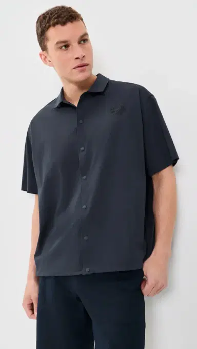 Malbon Division Shirt Blueberry | Thumbnail 2