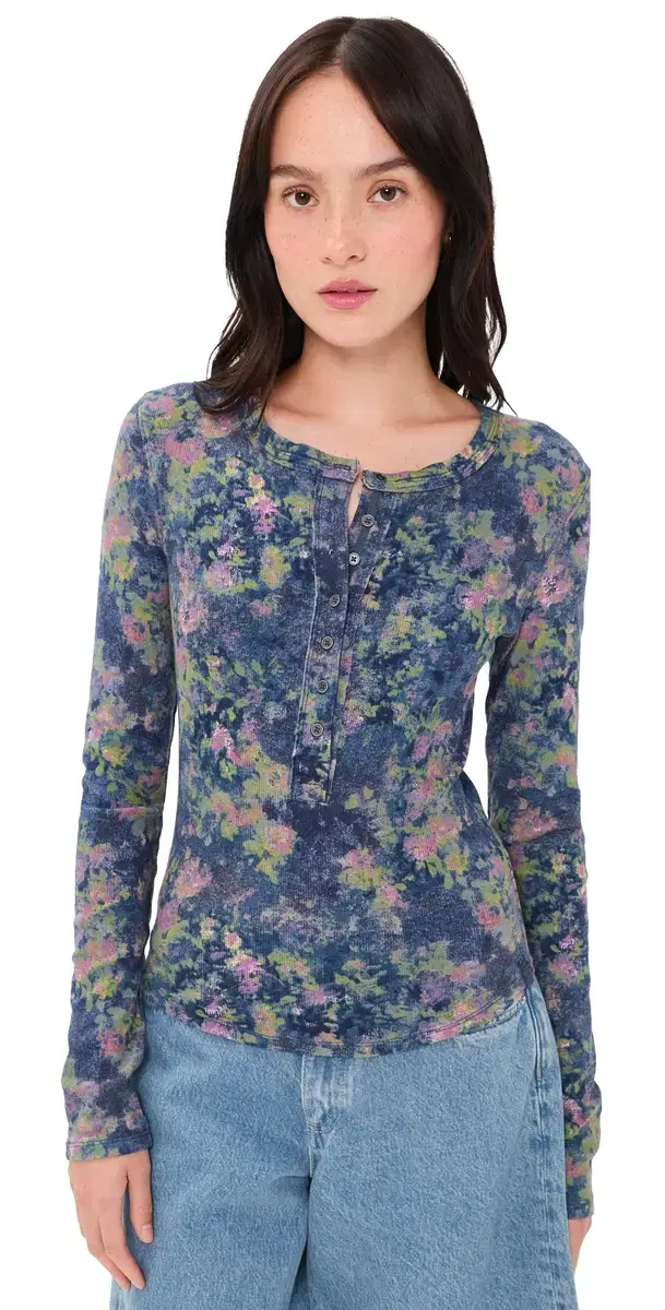 Free People Jamie Henley Floral Haze