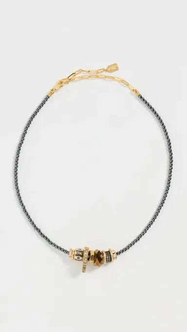 Elizabeth Cole Terra Necklace Mixed Metal One Size | Thumbnail 2
