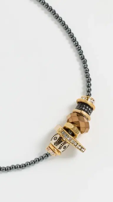 Elizabeth Cole Terra Necklace Mixed Metal One Size | Thumbnail 4