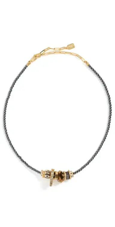 Elizabeth Cole Terra Necklace Mixed Metal One Size | Thumbnail 1