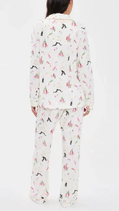 BedHead PJs Classic tretch Jersey Pajama et Bar a Vin | Thumbnail 3