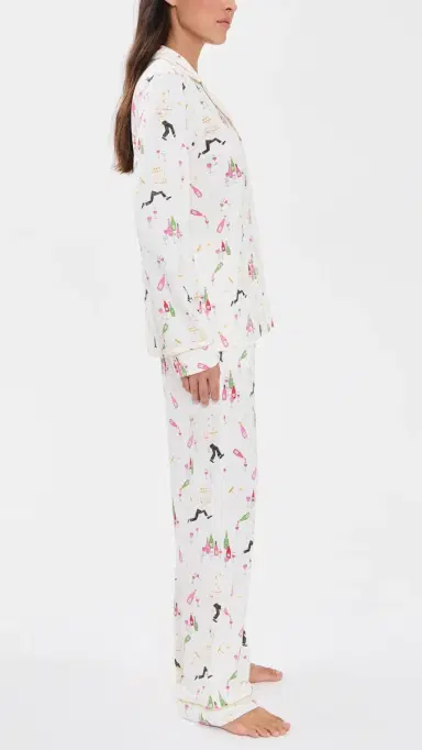 BedHead PJs Classic tretch Jersey Pajama et Bar a Vin | Thumbnail 4