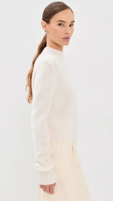 Le Kasha Chiba Cashmere Sweater White | Thumbnail 4 Le Kasha Chiba Cashmere Sweater White | Thumbnail 4