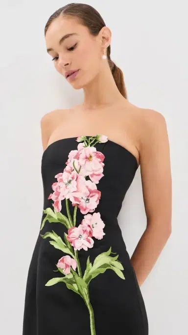 LEO LIN Rayna Embroidered Maxi Dress | Thumbnail 5 LEO LIN Rayna Embroidered Maxi Dress | Thumbnail 5