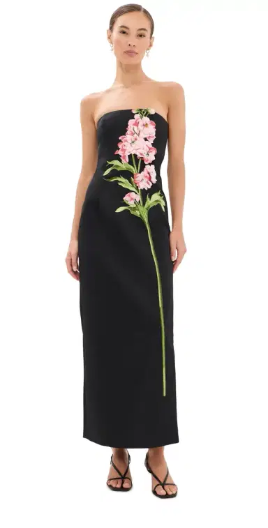 LEO LIN Rayna Embroidered Maxi Dress | Thumbnail 1 LEO LIN Rayna Embroidered Maxi Dress | Thumbnail 1