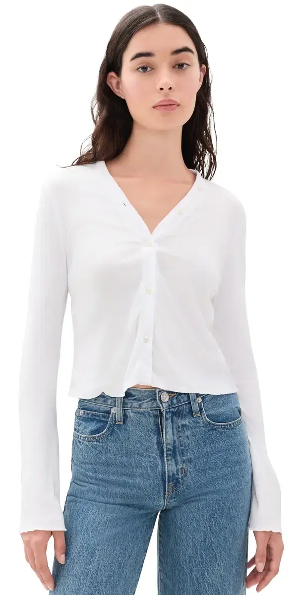 Chelsea Cardigan White L