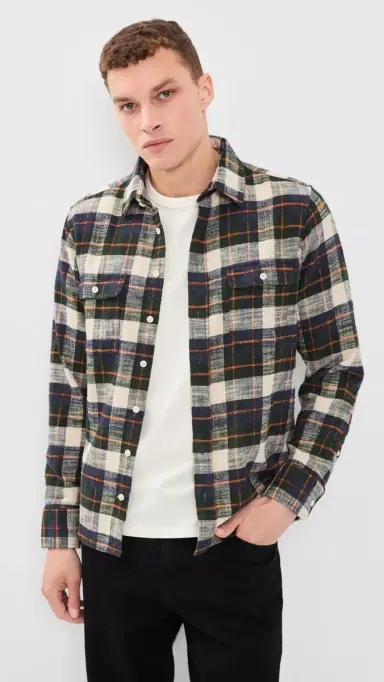 Taylor Stitch The Yosemite Flannel Washington Plaid 46 | Thumbnail 2