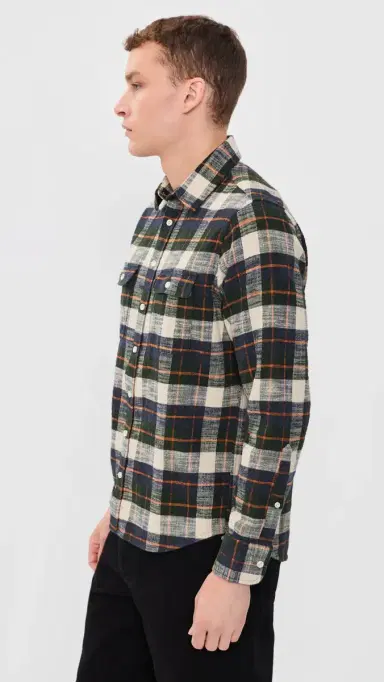 Taylor Stitch The Yosemite Flannel Washington Plaid 46 | Thumbnail 4