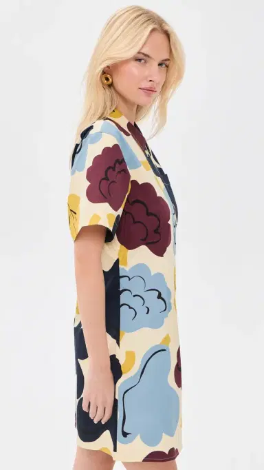 Marimekko Seikkailu Kukasta Kukkaan Mini Dress | Thumbnail 4 Marimekko Seikkailu Kukasta Kukkaan Mini Dress | Thumbnail 4