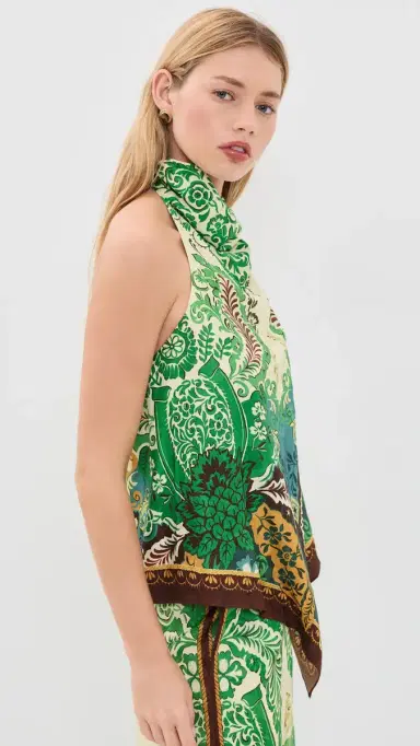 ALÉMAIS Florence Scarf Top Multi | Thumbnail 4 ALÉMAIS Florence Scarf Top Multi | Thumbnail 4
