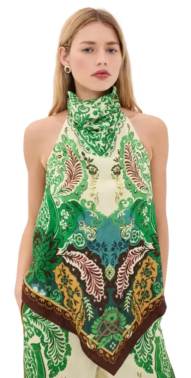 ALÉMAIS Florence Scarf Top Multi | Thumbnail 1 ALÉMAIS Florence Scarf Top Multi | Thumbnail 1