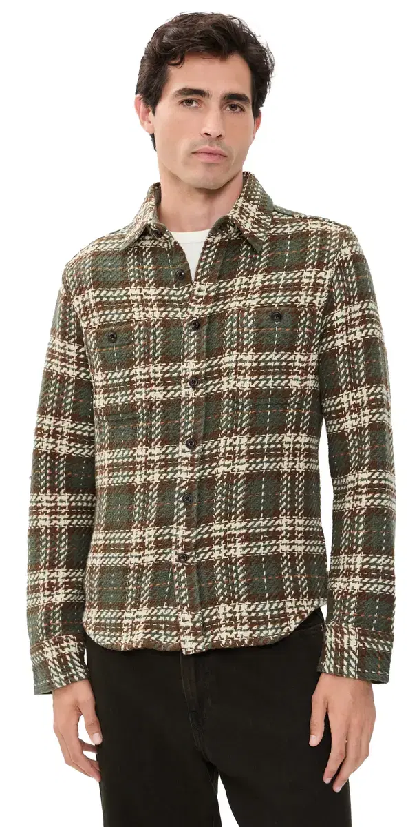 The Cutter Overshirt Buzzard Check 44