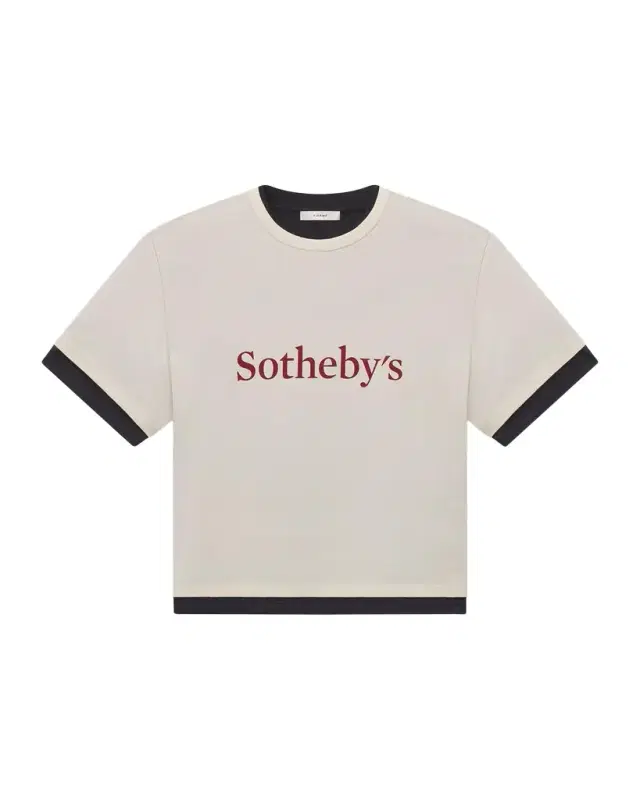 Frame x Sotheby's Ringer Baby T-Shirt
