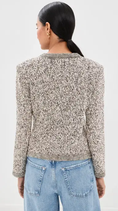 Veronica Beard Rexton Cardigan Dove ulti | Thumbnail 3