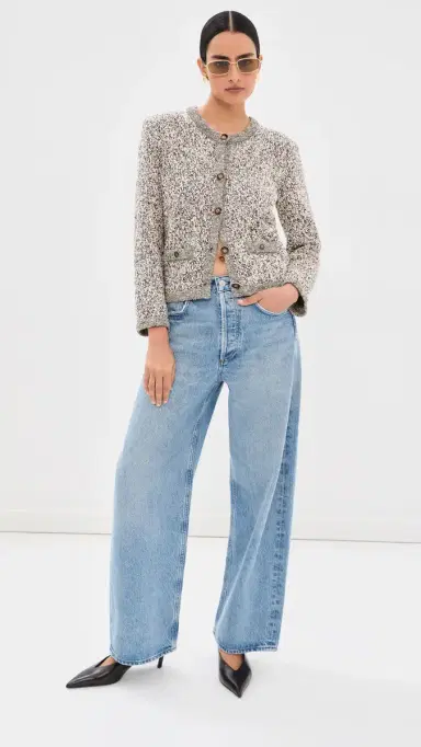 Veronica Beard Rexton Cardigan Dove ulti | Thumbnail 5