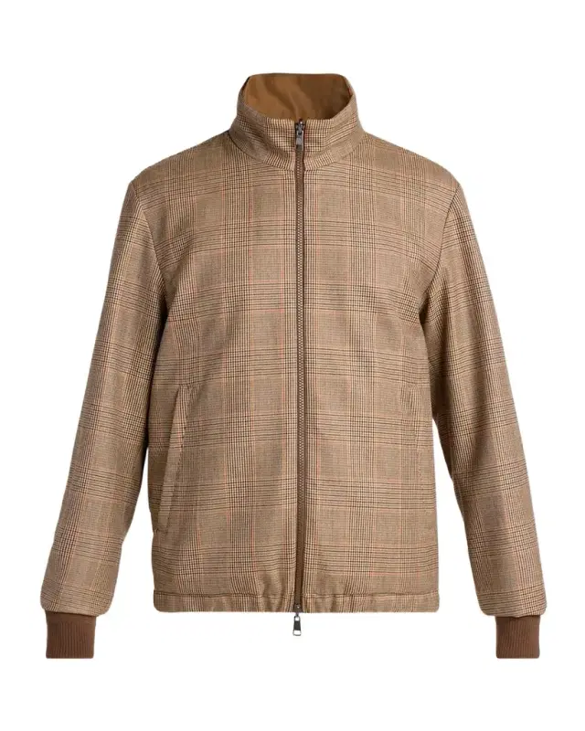 Moncler Men's Frothive Reversible Wool Jacket