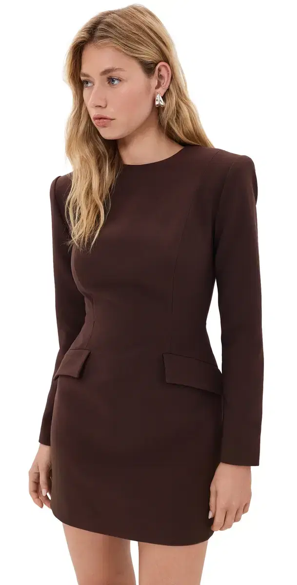 Ronny Kobo Brette Dress Chocolate