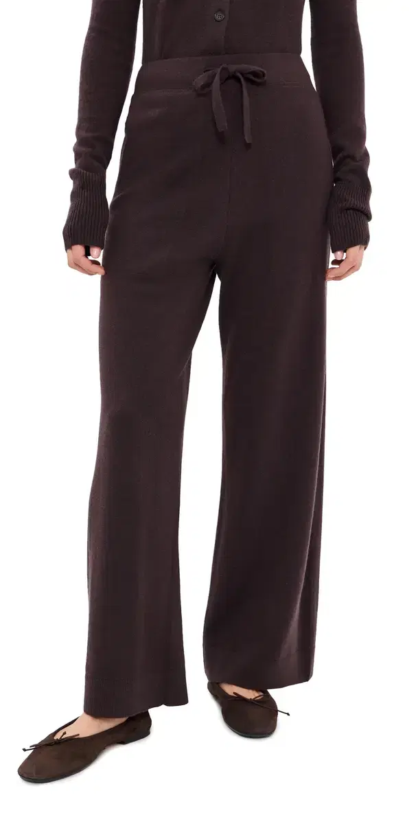 Le Kasha uria Cashmere Pants Prune