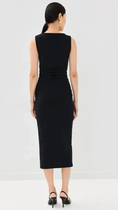 Veronica Beard Jean Charissa Dress Black S | Thumbnail 3