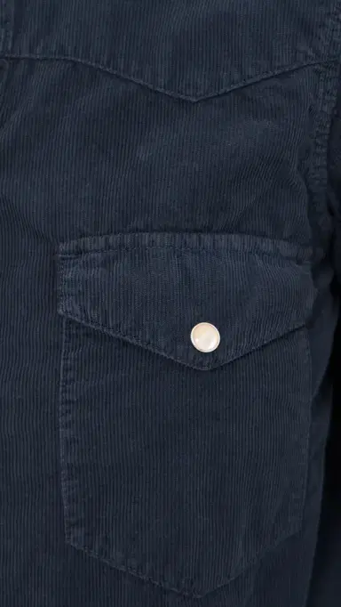 Nili Lotan Travis Corduroy Shirt Dusk Navy | Thumbnail 6 Nili Lotan Travis Corduroy Shirt Dusk Navy | Thumbnail 6
