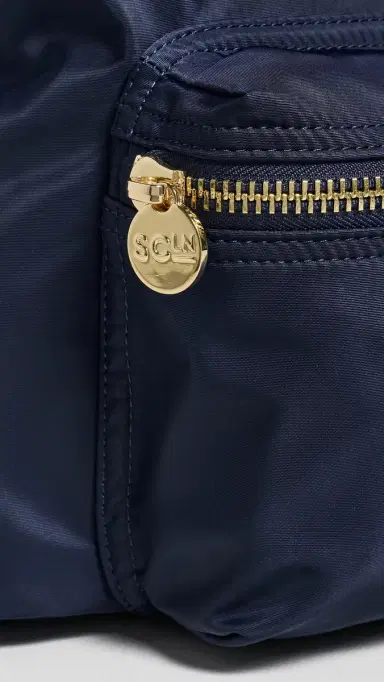Stoney Clover Lane Classic Nylon Backpack Sapphire One Size | Thumbnail 6