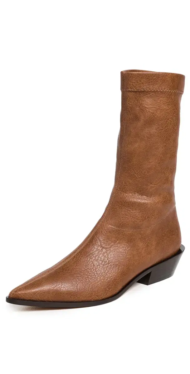 Tibi Leo Boots Cognac