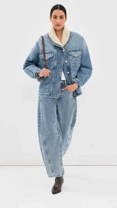Isabel Marant Pimia Jacket Light Blue | Thumbnail 5