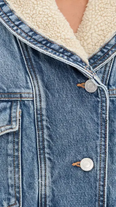 Isabel Marant Pimia Jacket Light Blue | Thumbnail 6