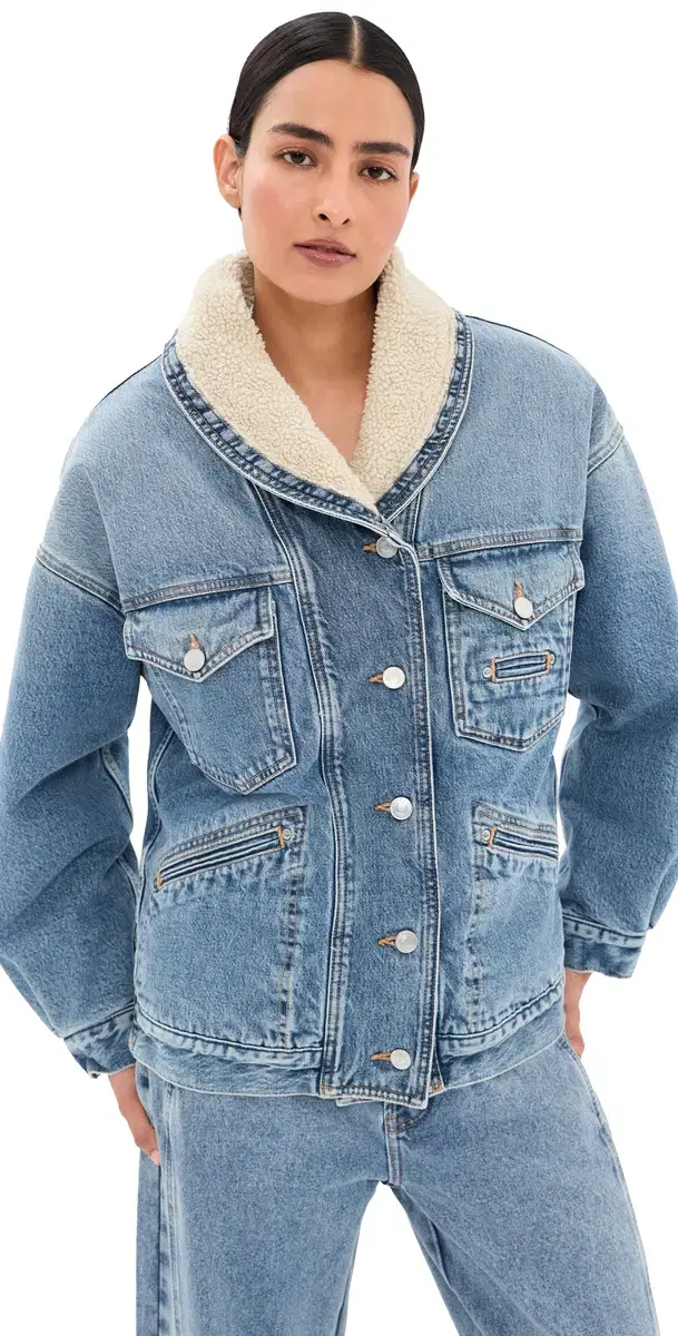 Isabel Marant Pimia Jacket Light Blue