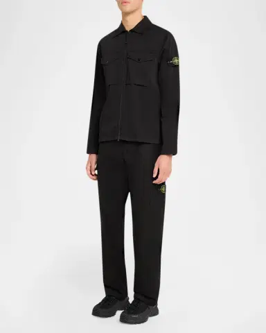 Stone Island Men's Full-Zip Overshirt | Thumbnail 2