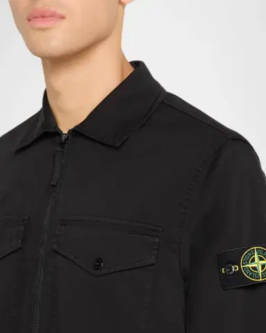 Stone Island Men's Full-Zip Overshirt | Thumbnail 5