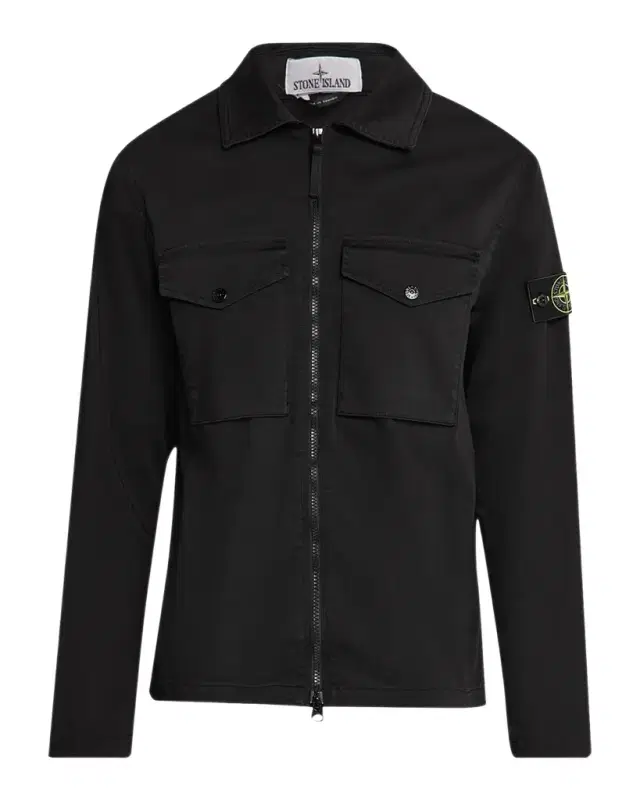 Stone Island Men's Full-Zip Overshirt