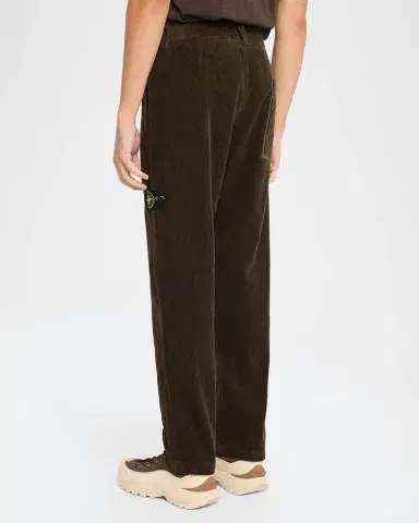 Stone Island Men's Corduroy Layered Pocket Straight-Fit Pants | Thumbnail 3