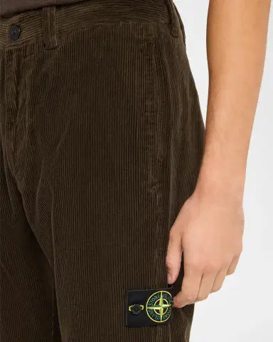 Stone Island Men's Corduroy Layered Pocket Straight-Fit Pants | Thumbnail 5