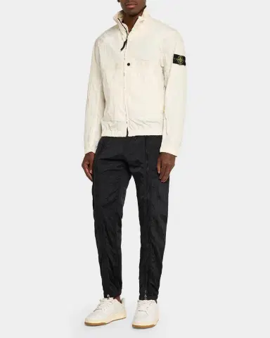 Stone Island Men's Cotton Stretch Full-Zip Jacket | Thumbnail 2
