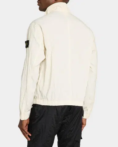 Stone Island Men's Cotton Stretch Full-Zip Jacket | Thumbnail 3