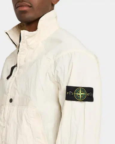 Stone Island Men's Cotton Stretch Full-Zip Jacket | Thumbnail 5