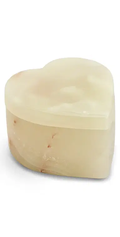 JIA JIA Small Onyx Heart Jewelry Box | Thumbnail 1 JIA JIA Small Onyx Heart Jewelry Box | Thumbnail 1